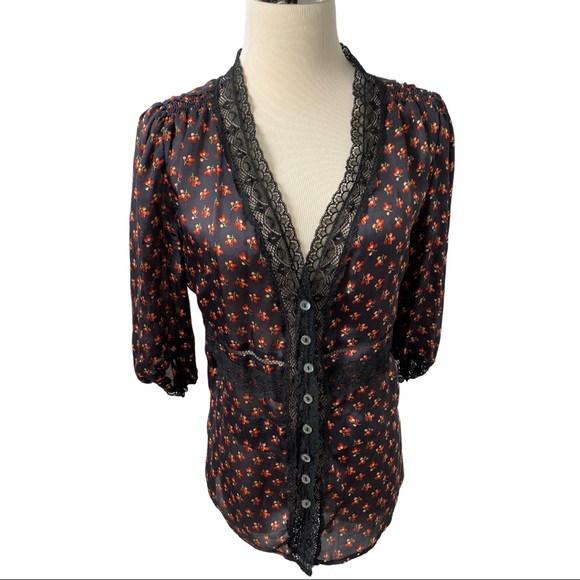 Dolce & Gabbana Blouse with Lace - Picture 1 of 3